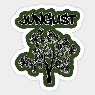 Junglist- Boomtree Sticker